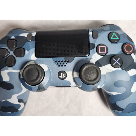 PlayStation DualShock 4 Wireless Controller Blue Camo (PS4, PS TV) Preowned - Picture 4 of 7